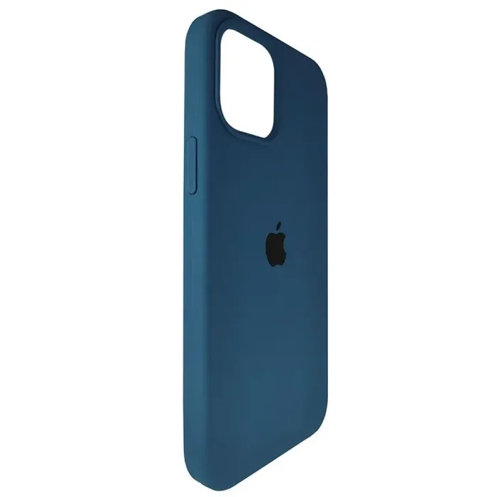 Чехол Quality Silicone Case iPhone 12 Pro Max Cosmos Blue (35)