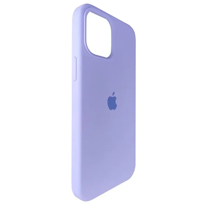 Чехол Quality Silicone Case iPhone 12/12 Pro Light Violet (41)