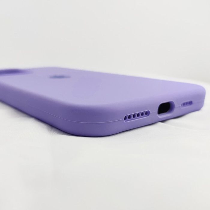 Чохол Copy Silicone Case iPhone 12 Pro Max Light Violet (41)
