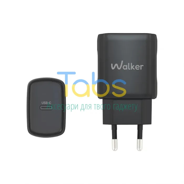 Мережевий зарядний пристрій (адаптер) WALKER WH-64 PD_25W black - зображення 9