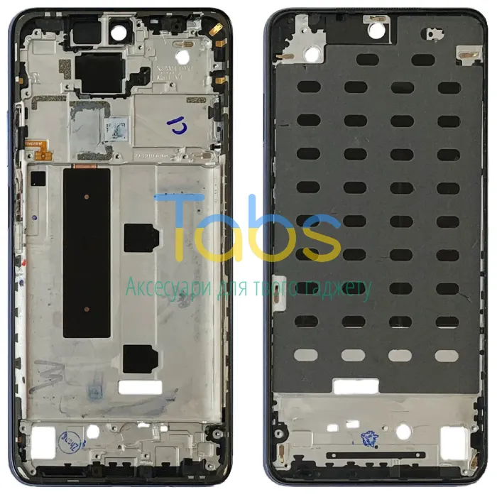 Рамка дисплея Xiaomi Mi 10T Lite (синя ) Original Quality - изображение 1