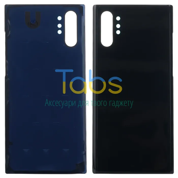 Задня кришка для Samsung Galaxy Note 10 Plus N975F (чорна) Original Quality - зображення 1