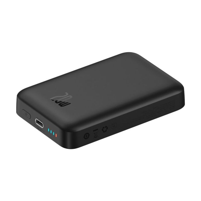 Універсальна Мобільна Батарея Power Bank Baseus Magnetic Mini wireless Fast Charging 20W 10000 mAh (PPCX0700xx) Колір Чорний, 01