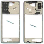 Рамка корпусу Oppo A52, A72, A92 (фіолетова зі склом камери)