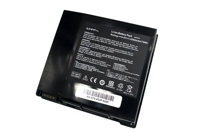 Акумулятор для ноутбука Elements MAX для Asus G74J G74JH G74S G74SX G74SW 14.4V 5200mAh 75Wh (G74-4S2P-5200)