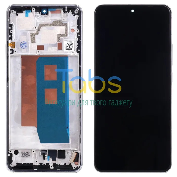 Дисплей для Xiaomi Poco F5 Pro, Redmi K60, Redmi K60 Pro з тачскріном ( із сріблястою рамкою) Original Quality - изображение 1
