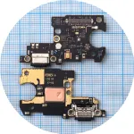 Шлейф Xiaomi Mi 9 SE з роз'ємом зарядки та мікрофоном - нижня плата (оригінал 100%)