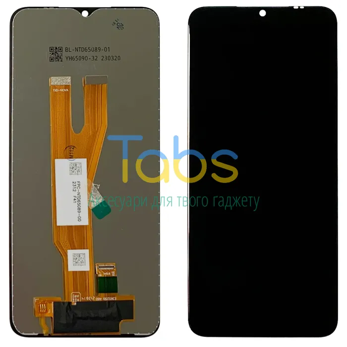 Дисплей для Samsung Galaxy A03 Core A032F (трійний шлейф) з тачскріном Original PRC - зображення 1
