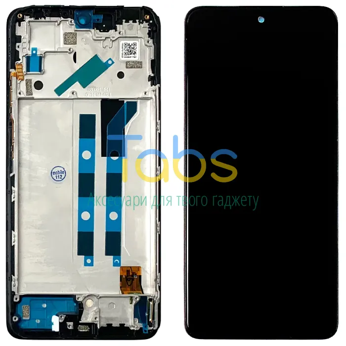 Дисплей для Xiaomi Poco X4 Pro 5G, Redmi Note 11 Pro 4G 5G з тачскріном та рамкою (OLED) - зображення 1
