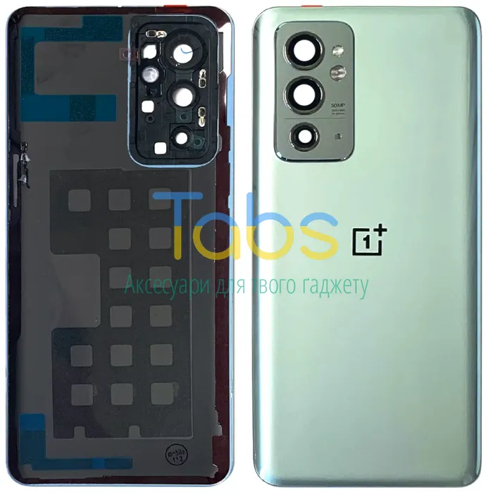 Задня кришка для OnePlus 9RT 5G (срібляста Original New зі склом камери) - зображення 1