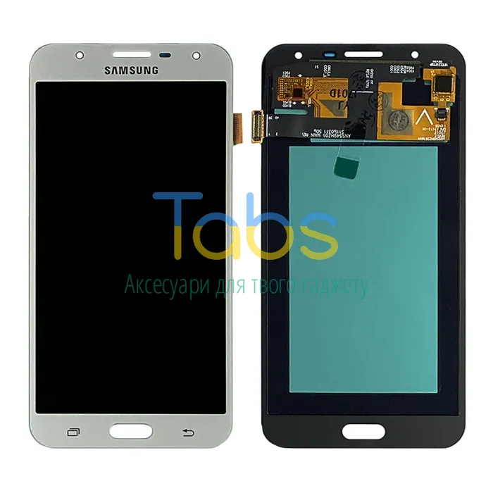 Дисплей для Samsung Galaxy J7 Neo J701F з тачскріном Розпродаж (сріблястий OLED) - зображення 1