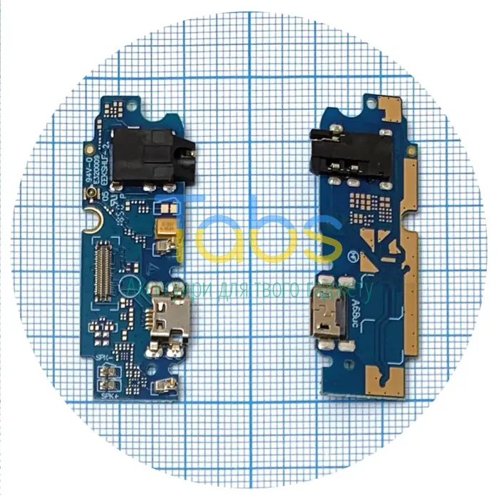 Шлейф Asus ZenFone Max Pro M1 ZB601KL ZB602KL з роз'ємом зарядки та мікрофоном - нижня плата High Quality - зображення 1