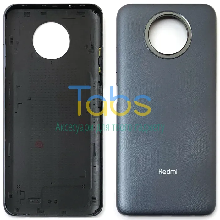 Задня кришка для Xiaomi Redmi Note 9T (чорна) - зображення 1