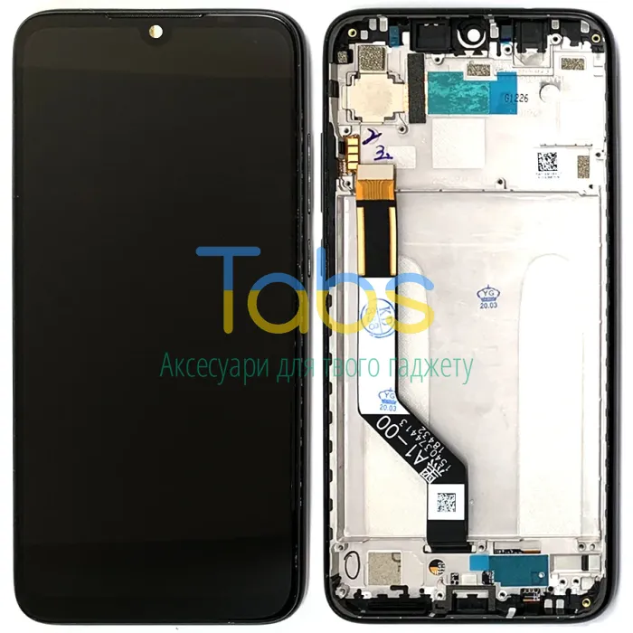 Дисплей для Xiaomi Redmi Note 7, Note 7 Pro з тачскріном (з чорною рамкою) - изображение 1