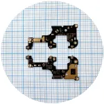 Шлейф OnePlus 6 A6003 з мікрофоном - плата High Quality