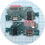 Шлейф Samsung Galaxy A23 A235F з роз'ємами зарядки та навушників з мікрофоном - нижня плата High Quality