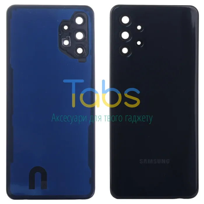 Задня кришка для Samsung Galaxy A32 5G A326B (чорна зі склом камери) Original Quality - зображення 1