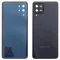 Задня кришка для Samsung Galaxy A22 4G A225F (чорна зі склом камери)