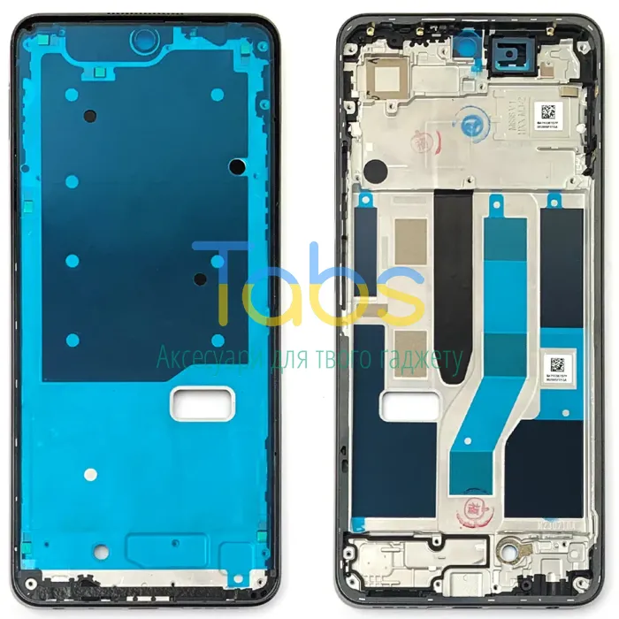 Рамка дисплея Realme 10 Pro (чорна ) Original Quality - изображение 1