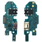 Шлейф для Samsung Galaxy A10 2019 A105F з роз'ємом зарядки, навушників та мікрофоном (з мікросхемою) - нижня плата Sub_0.2