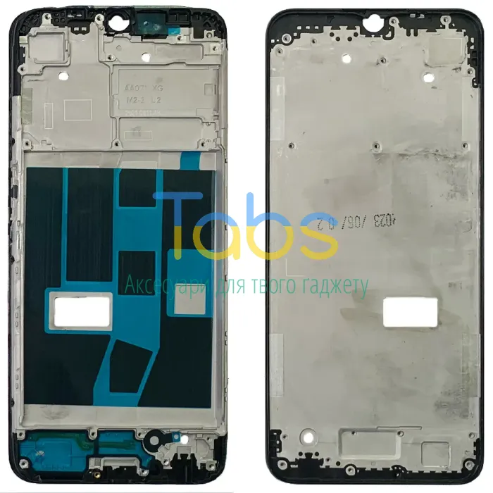 Рамка дисплея Oppo A16 A16s A54s (чорна ) Original Quality - зображення 1