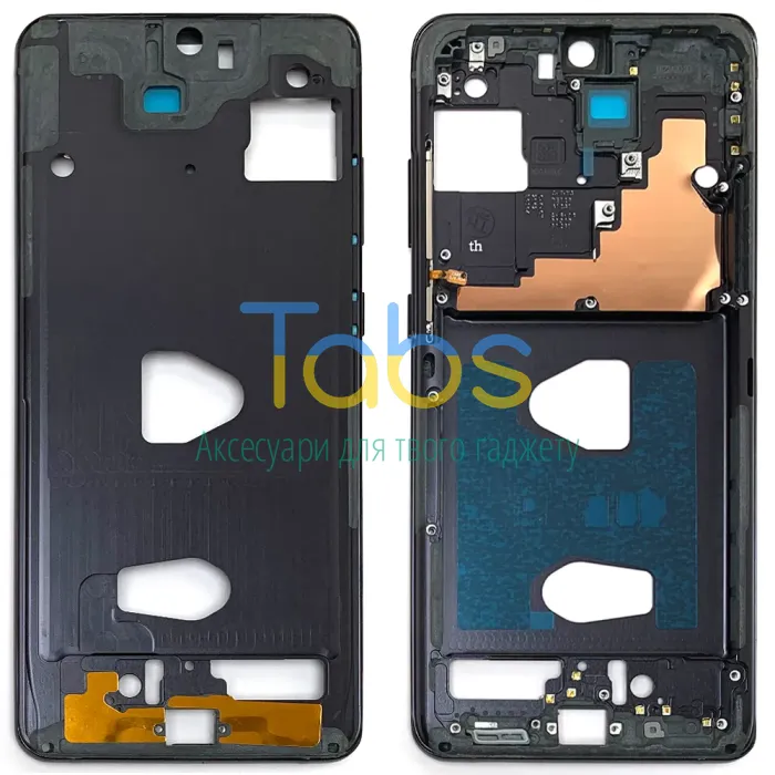 Рамка дисплея Samsung Galaxy S20 Ultra (чорна ) Original Quality - зображення 1