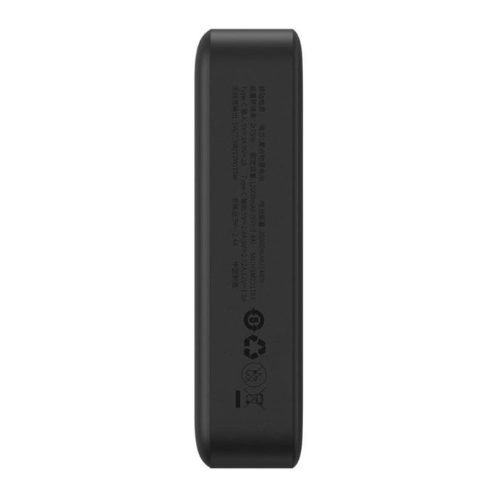 Універсальна Мобільна Батарея Power Bank Baseus Magnetic Mini Wireless Fast Charge 20W 20000 mAh (PPCX1500xx) Колір Бiлий, 02