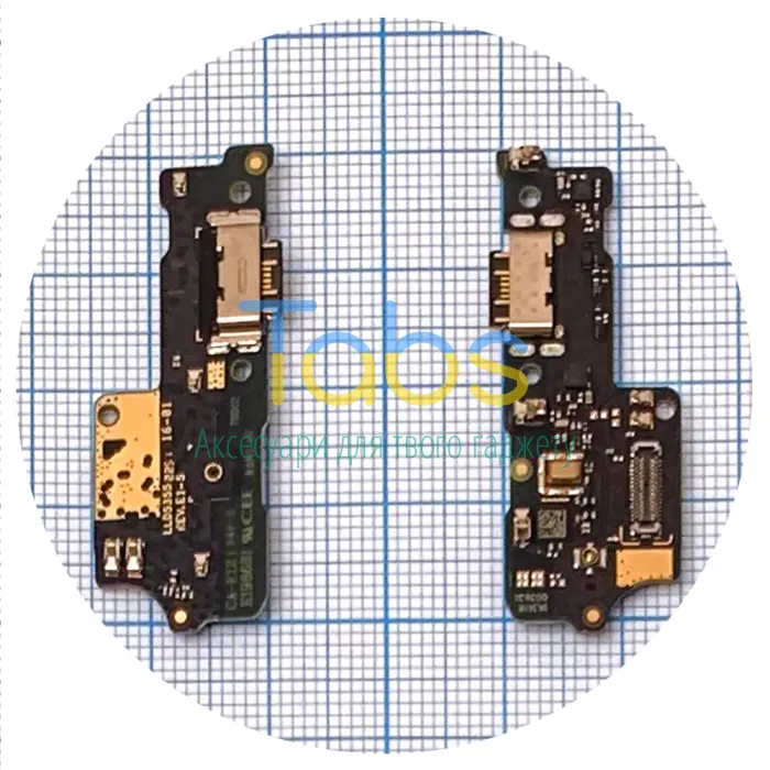 Шлейф Xiaomi Redmi 10C, Poco C40 з роз'ємом зарядки та мікрофоном - нижня плата Original Quality - зображення 1