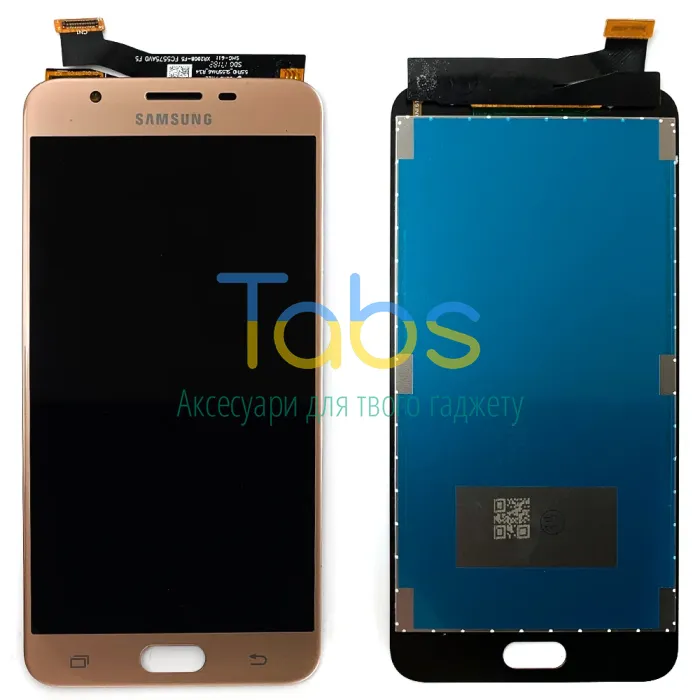 Дисплей для Samsung Galaxy J7 Prime 2018 G610 + тачскрін (золотистий ) Original Quality - зображення 1
