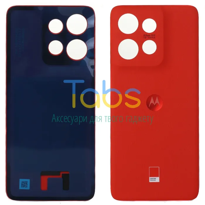 Задняя крышка для Motorola Edge 50 Neo (червона) Original Quality - изображение 1