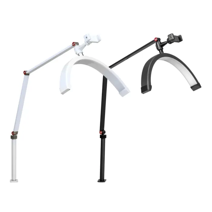 LED Лампа Moon На Струбцині M3X 16" Чорний - зображення 1