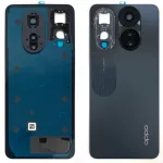 Задня кришка для Oppo A78 4G CPH2565 (чорна  зі склом камери) Original Quality