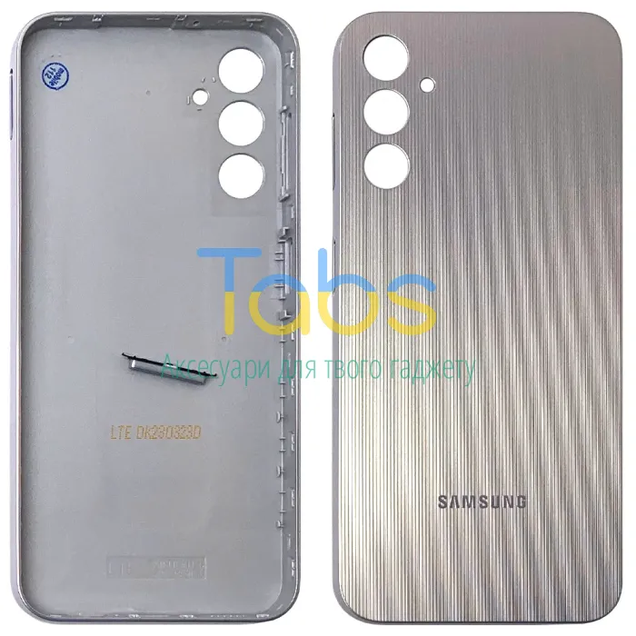 Задня кришка для Samsung Galaxy A14 A145 (срібляста) Original Quality - зображення 1