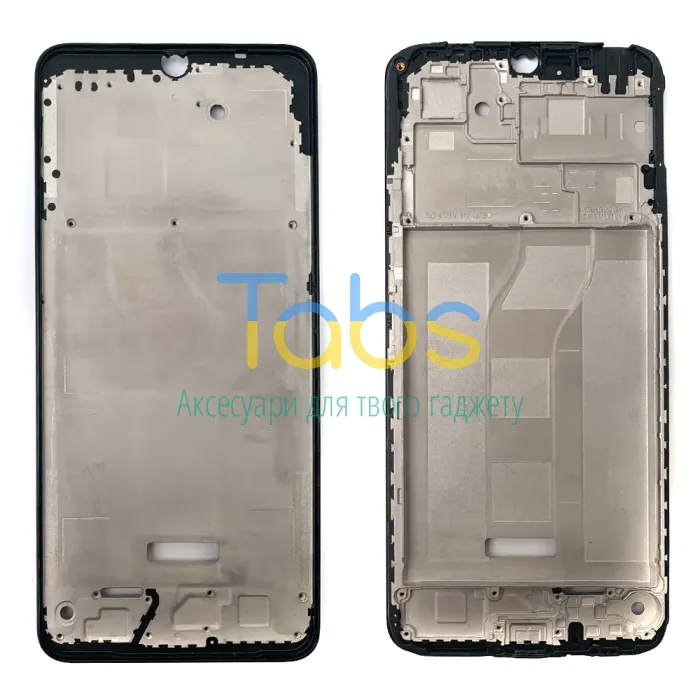 Рамка дисплея Xiaomi Redmi 13C, Poco C65 (чорна) - зображення 1