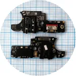 Шлейф Motorola Moto G54 XT2343, Moto G54 Power XT2343-6 з роз'ємами зарядки та навушників - нижня плата Original Quality