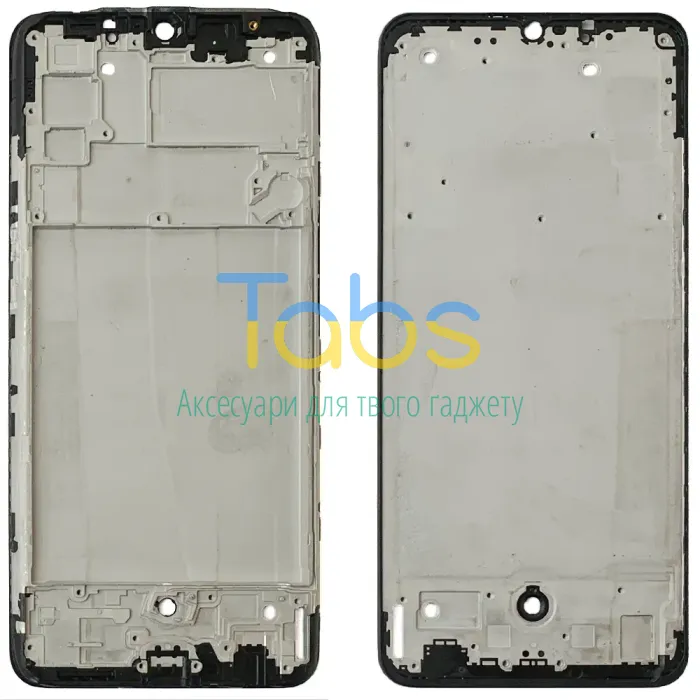 Рамка дисплея Oppo A91, Reno3 4G (чорна) - зображення 1