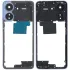 Рамка корпусу Xiaomi Poco C65 (фіолетова зі склом камери)