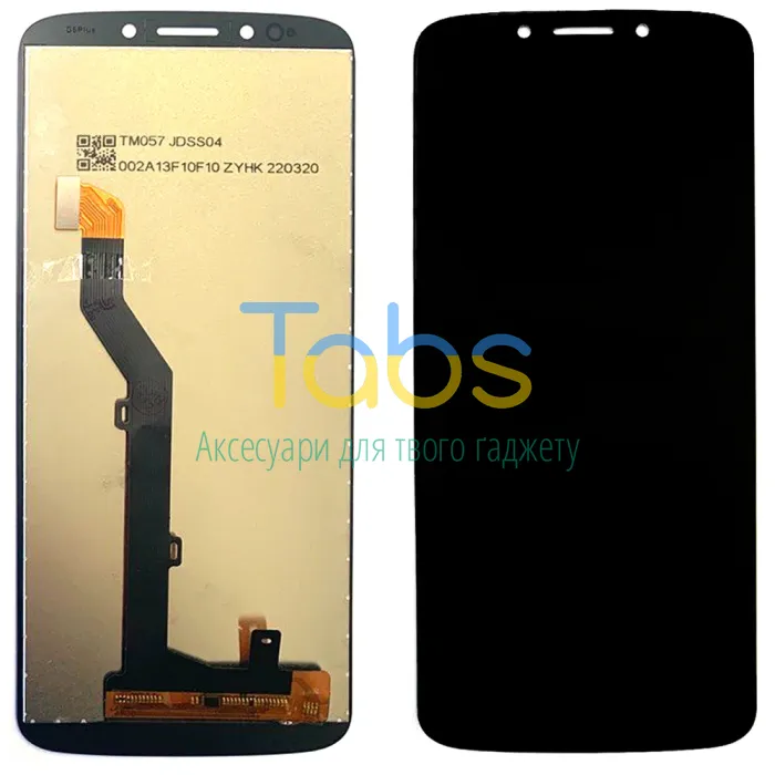 Дисплей для Motorola Moto G6 Play XT1922 E5 XT1944 XT1920 з тачскріном (Американська версія чорний 153 мм) - зображення 1