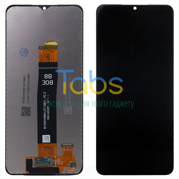 Дисплей для Samsung Galaxy A02 A022F, M12 M127F, A12 A125F, A12s A127F з тачскріном (SM-A022F B065WBM-L07-DB01_R2.2 ) Original Quality - зображення 1