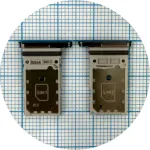 Тримач Sim картки Samsung Galaxy S23 FE S711 (сірий 2 SIM)