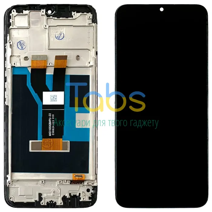 Дисплей для Realme C11 2021, Realme C20, Realme C20A, Realme C21, Narzo 50i з тачскріном (з рамкою) - зображення 1