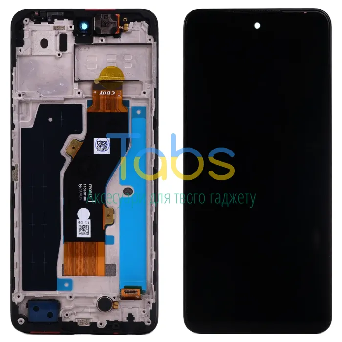 Дисплей для Tecno Spark 20 KJ5 з тачскріном і рамкою Original Quality - зображення 1