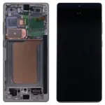 Дисплей для Samsung Galaxy S25 Ultra S938 з тачскріном (оригінал OEM SP з рамкою Titanium White Silver)
