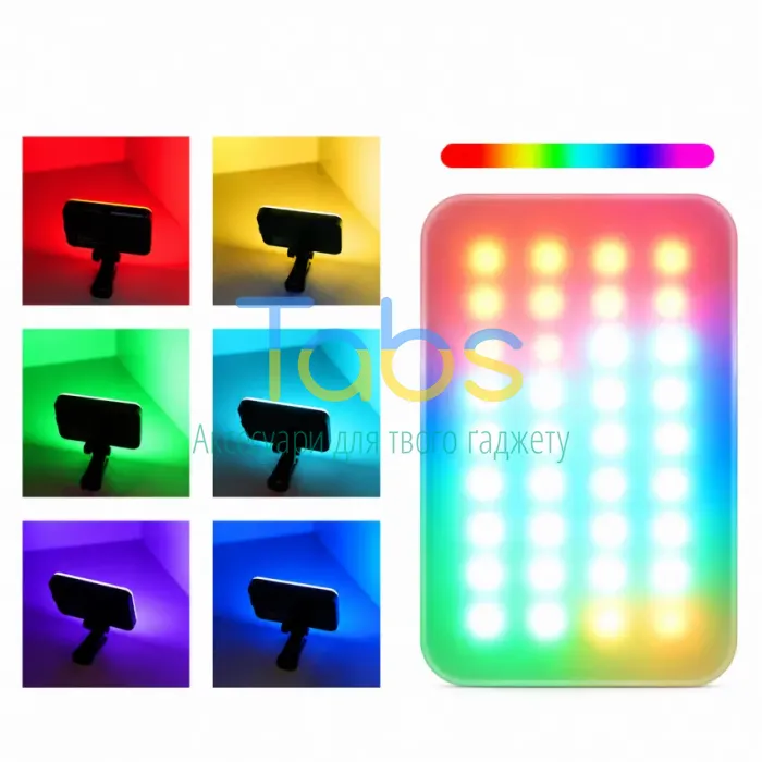 LED лампа портативна MJ-35 RGB - изображение 4