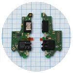 Шлейф Huawei P Smart Z STK-LX1 з роз'ємом зарядки та мікрофоном - нижня плата Original Quality