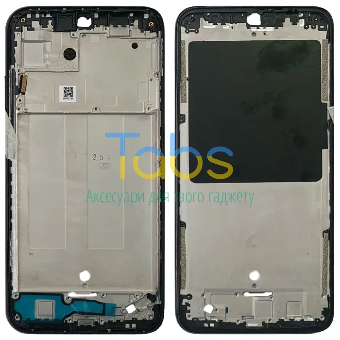 Рамка дисплея Xiaomi Redmi 7 (чорна ) Original Quality - зображення 1