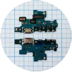 Шлейф Samsung Galaxy S10 Lite G770F з роз'ємом зарядки та мікрофоном - нижня плата Original Quality