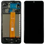 Дисплей для Samsung Galaxy A12 A125F, M12 M127 з тачскріном і рамкою (SM-A125F_REV0.1 ) Original Quality