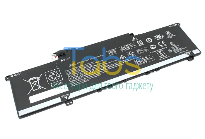 Акумулятор для ноутбука HP BN03XL Envy x360 13-ay 11.55 В Black 4195 мАг OEM - зображення 1