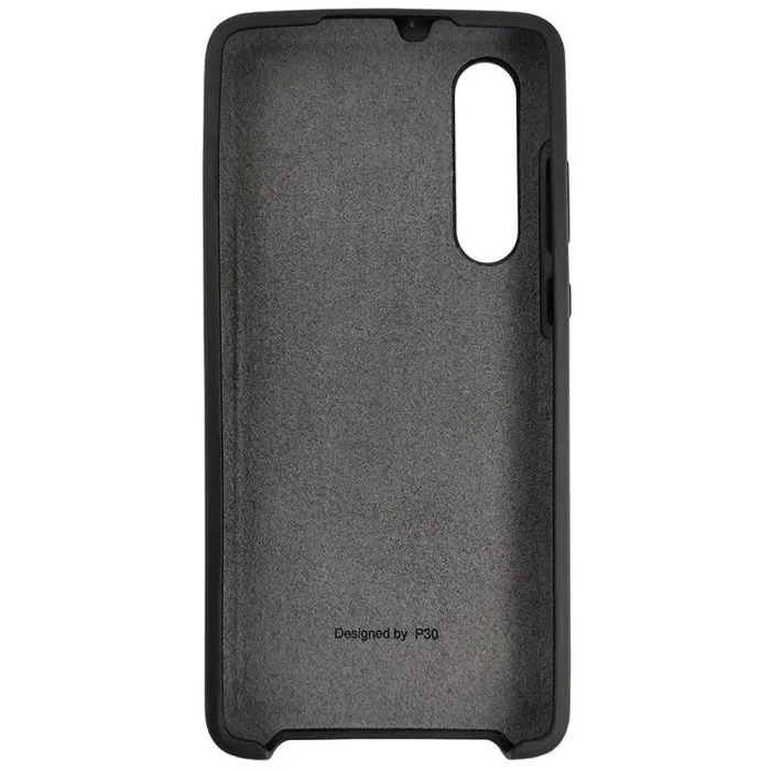 Чехол Silicone Case for Huawei P30 Black (18)